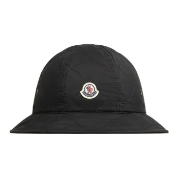 Moncler 100% Cotton, Nylon Bucket Hats Women's Black