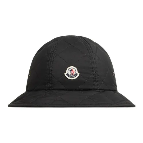 Moncler 100% Cotton, Nylon Bucket Hats Women's Black