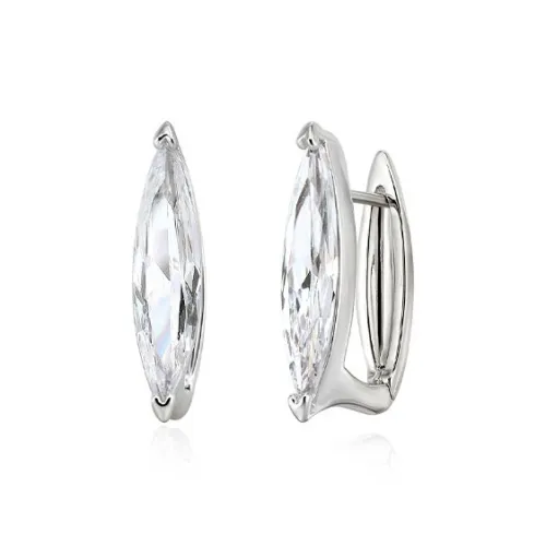 DAN DREAM Zircon Earrings Women's