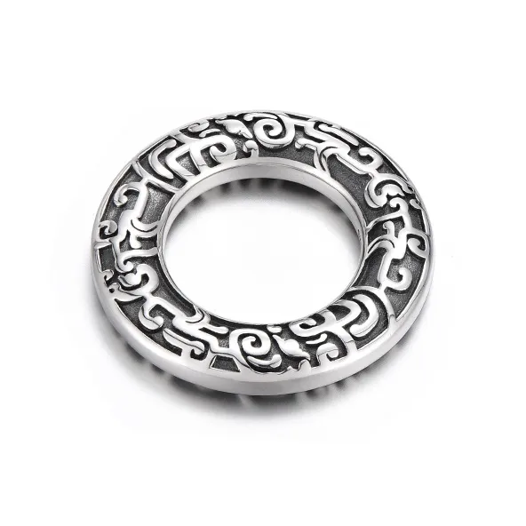 IDEAGEMER 925 Sterling Silver Necklaces Men's-4