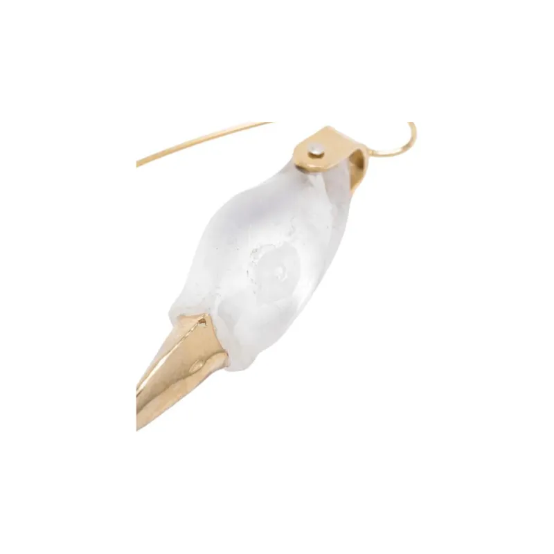 BEATRIZ PALACIOS Beak Swan Earring-1