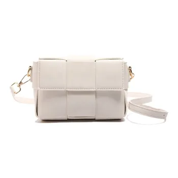 Miss Angel PU Shoulder Bag Crossbody Bag Daypack Women's White/Silver/Black/Pink