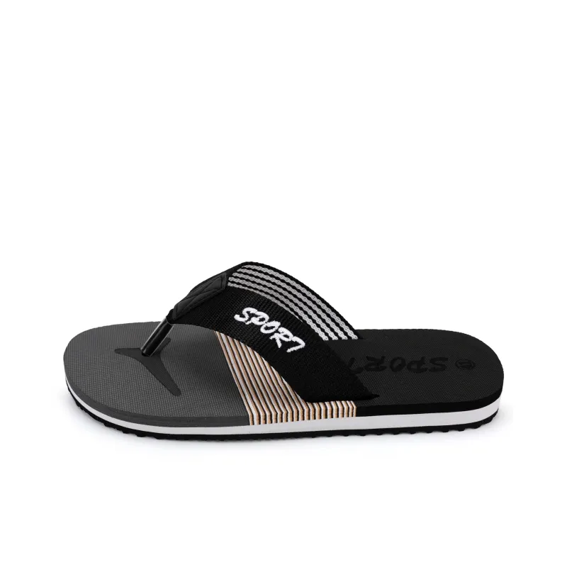 QIUTEXIONG EVA Abrasion Resistant Slip Resistant Quick Drying Flip Flops Men's-0
