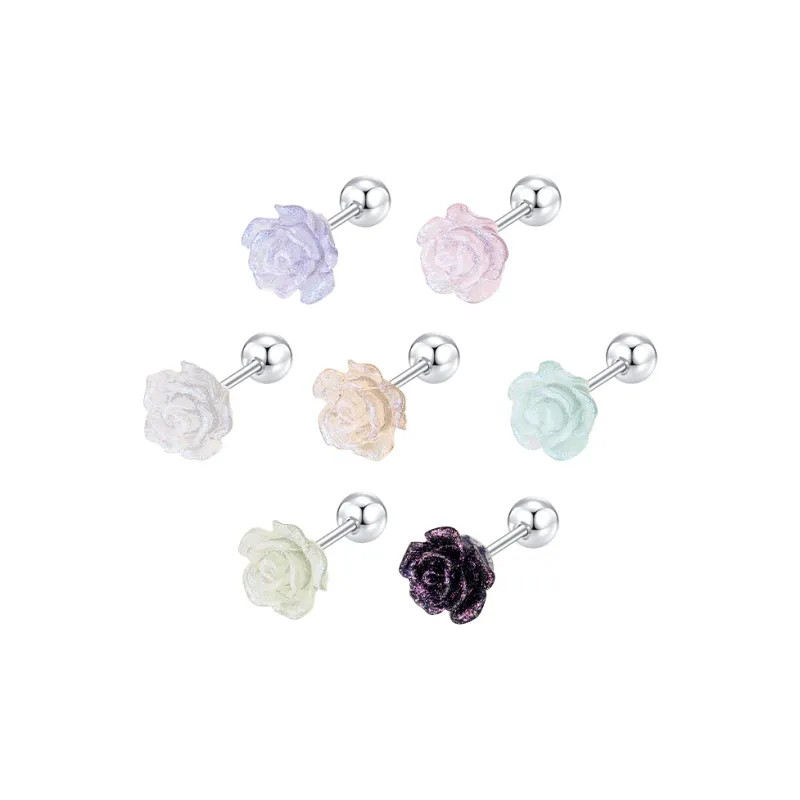 JAY Titanium Steel Stud Earrings Women's-22