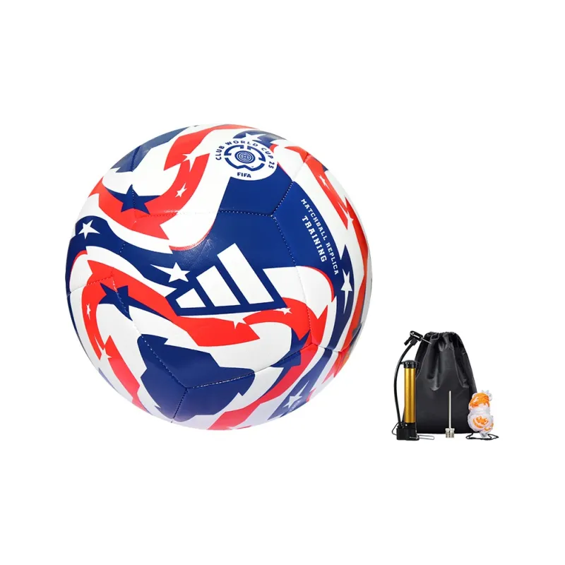 Adidas Size 5 Ball Soccer Unisex Blue Red-3