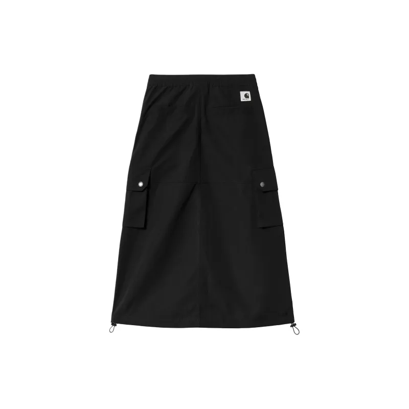 Carhartt WIP W' Casual Long Skirts Women's Black-1