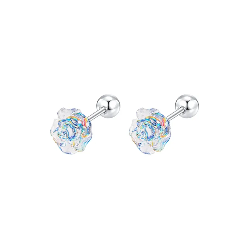 JAY Titanium Steel Stud Earrings Women's-13