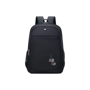 MingLu Oxford Backpack Regular Unisex Orange/Green/Blue/Gray