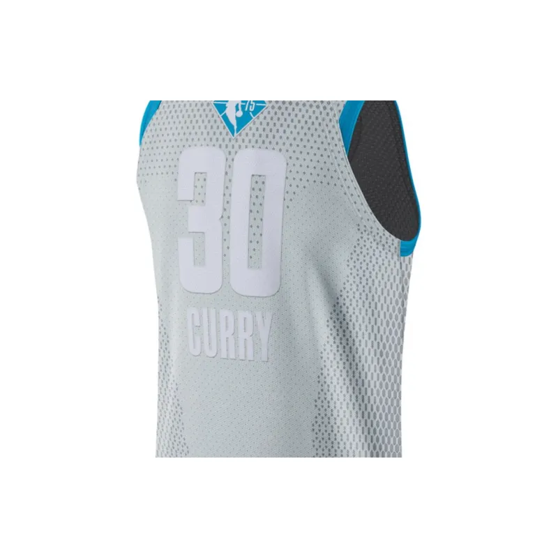 Jordan NBA ALL STAR Basketball Jerseys Men's Gray-3