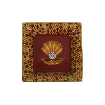 La DOUBLEJ. Porcelain Ashtrays Yellow 10*10cm