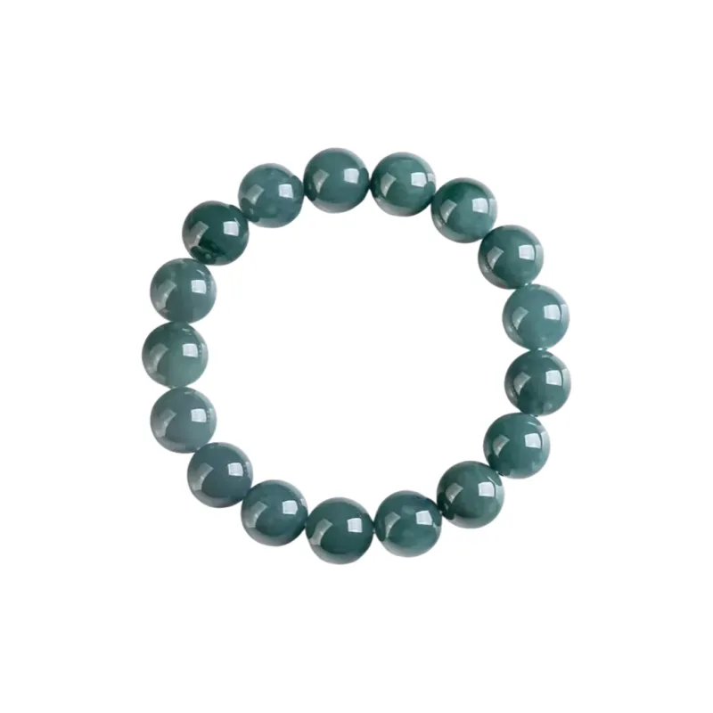 HUWEI Glutinous Jade Jadeite Bracelets Unisex-0