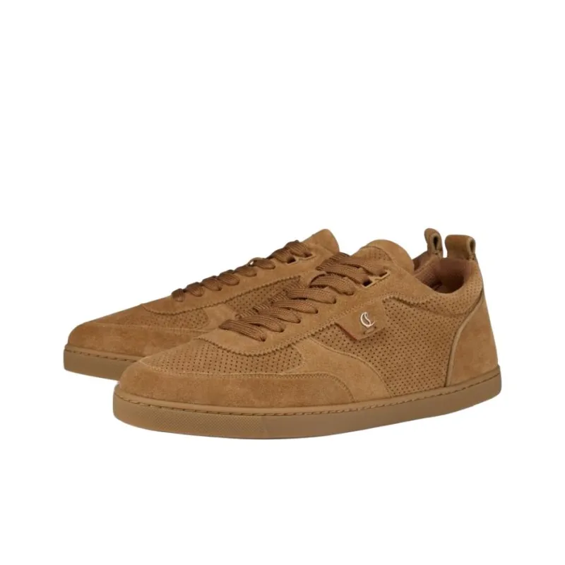 CL LUBOTING Tutti Rui Low Top Skateboard Shoes Men's Brown-2