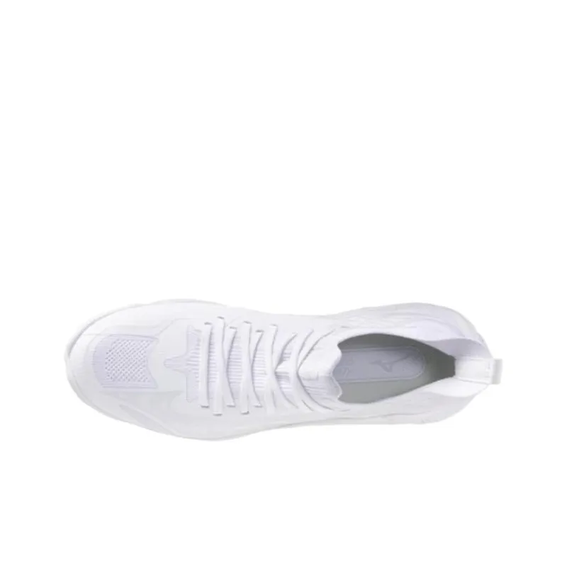 Mizuno WAVE LIGHTNING NEO 3 Low-Top Training Shoes Unisex White-2
