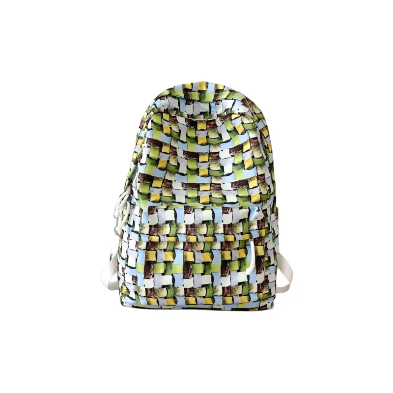 URBAN FOREST Nylon Backpack Unisex Multicolor-5