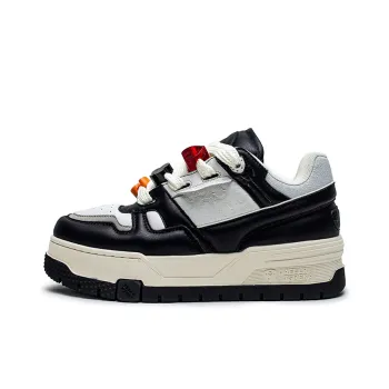 ESTEE GEEA Coverage Anti Slip And Wear Resistant Lightweight Height Increasing Low Top Skateboard Shoes Unisex Black