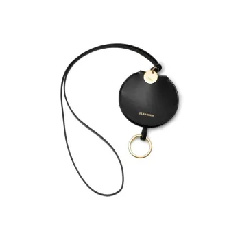 JIL SANDER Leather, Calfskin Keychains Women's Black