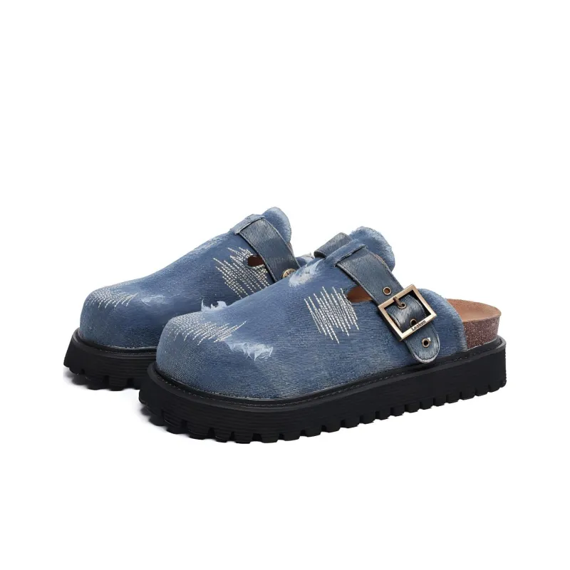 BARDILEV Abrasion Resistant Closed Toe Slippers Unisex-12