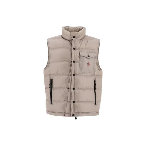 Moncler Grenoble Button Up High Neck Gilet