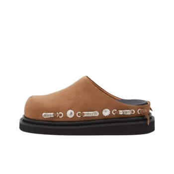 Toga Pulla Wrap toe Slippers Women's Brown