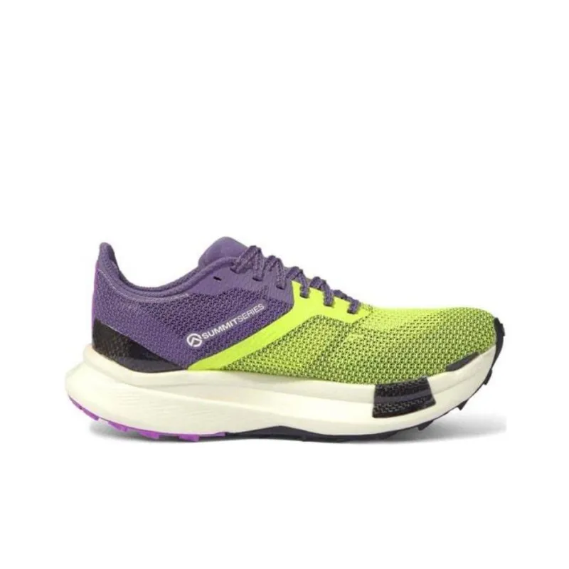 THE NORTH FACE Cushioned Slip-Resistant Low-Top Running Shoes Women's Neon Green-1