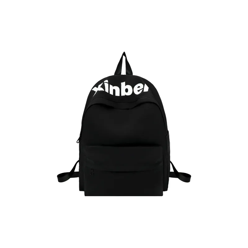 KAMLUI Nylon Backpack Regular Unisex Psilon White/Black/Purple/Orange/Green-7