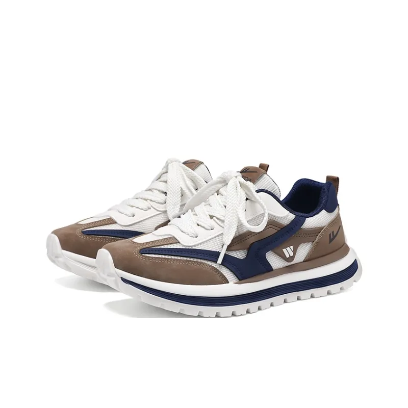 Warrior Cushioned Wear-Resistant Lightweight Chunky Sneakers Men's-4
