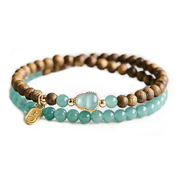 GOLDFISH ALLEY Ice Glutinous Jadeite Bracelets Women's