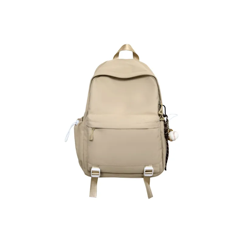 GOBLIN SHARKS 1759 Nylon Backpack Regular Unisex Red/Black/White/Khaki/Gray-15