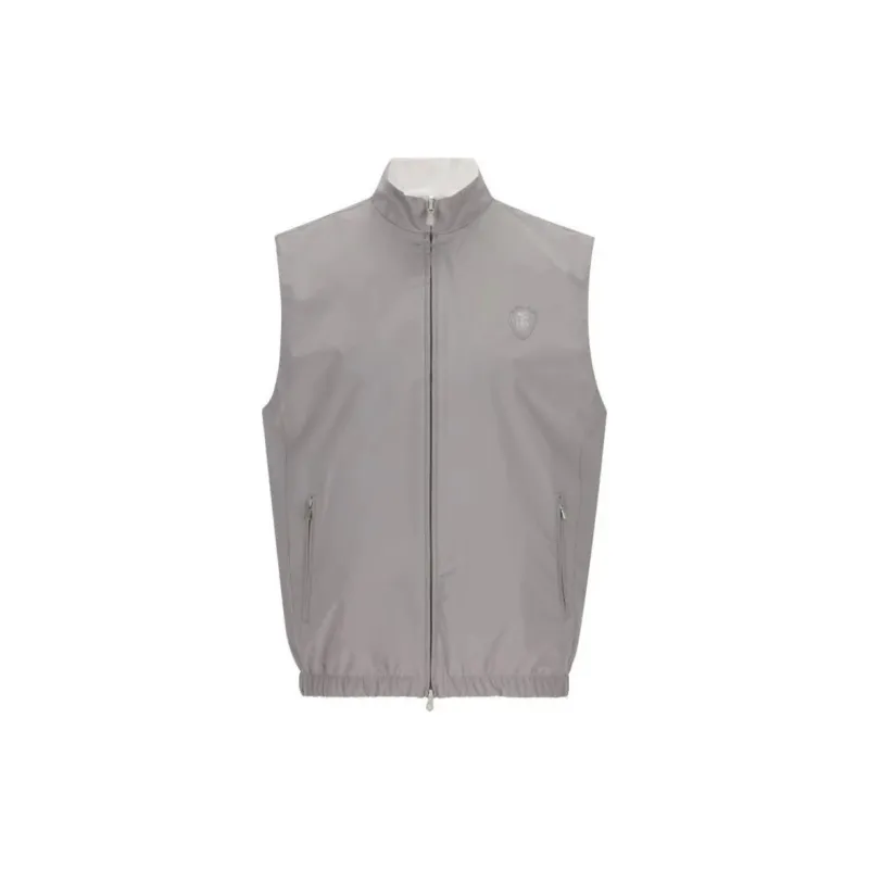 Brunello Cucinelli Reversible Quilted Zipped Gilet-2