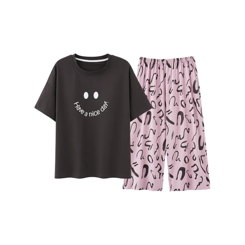 MADALLO Pajama Set Women's Black-0