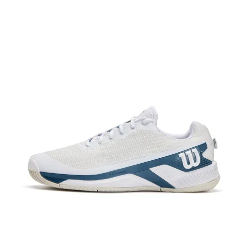 Wilson Cushioning, Wear Resistant Low Top Tennis Shoes Men's White