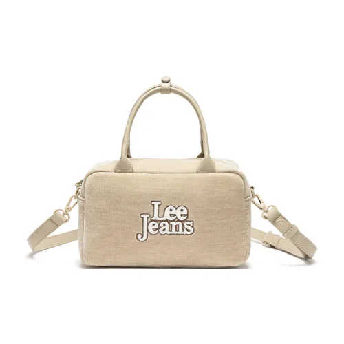 Lee Fabric Handheld Handbag Regular Women's Ecru
