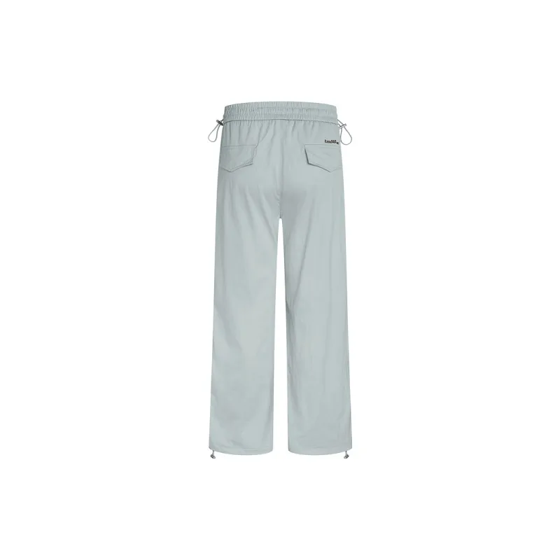 YUZHAOLIN Korean Style High Rise Slimming Elastic Cuff Casual Pants Unisex-7