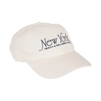 SPORTY & RICH Cotton Baseball Caps Unisex White