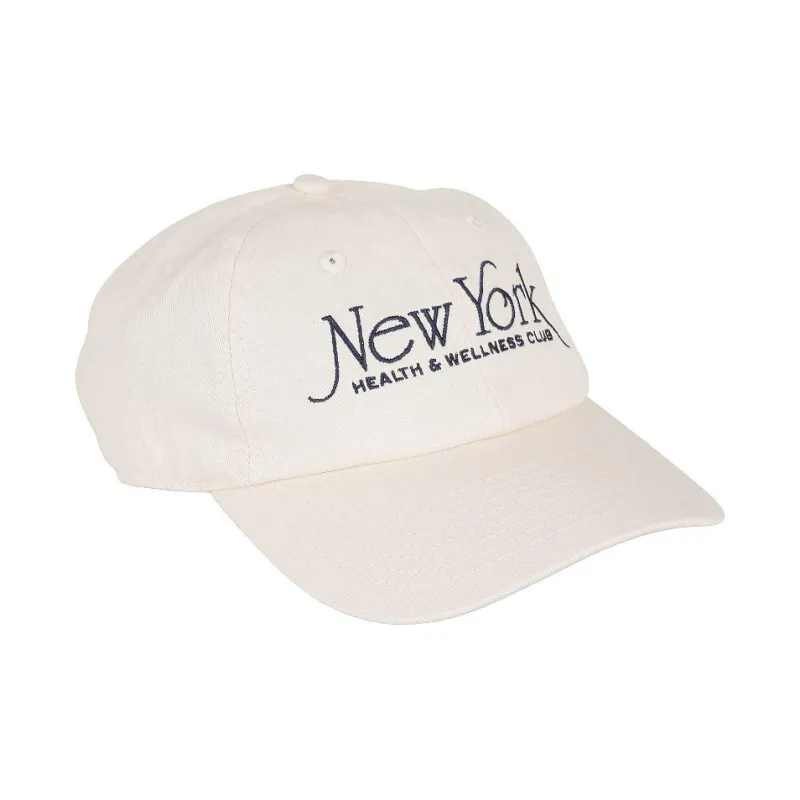 SPORTY & RICH Cotton Baseball Caps Unisex White-0