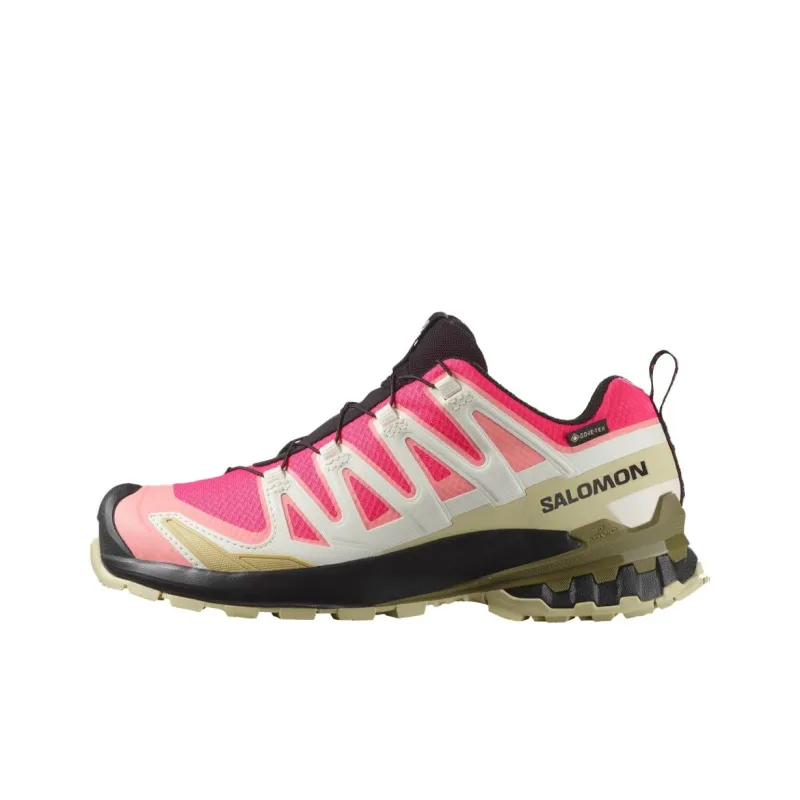 SALOMON XA Pro 3D V9 Anti Slip Wear Resistant Low Top Outdoor Shoes Women's Pink-0