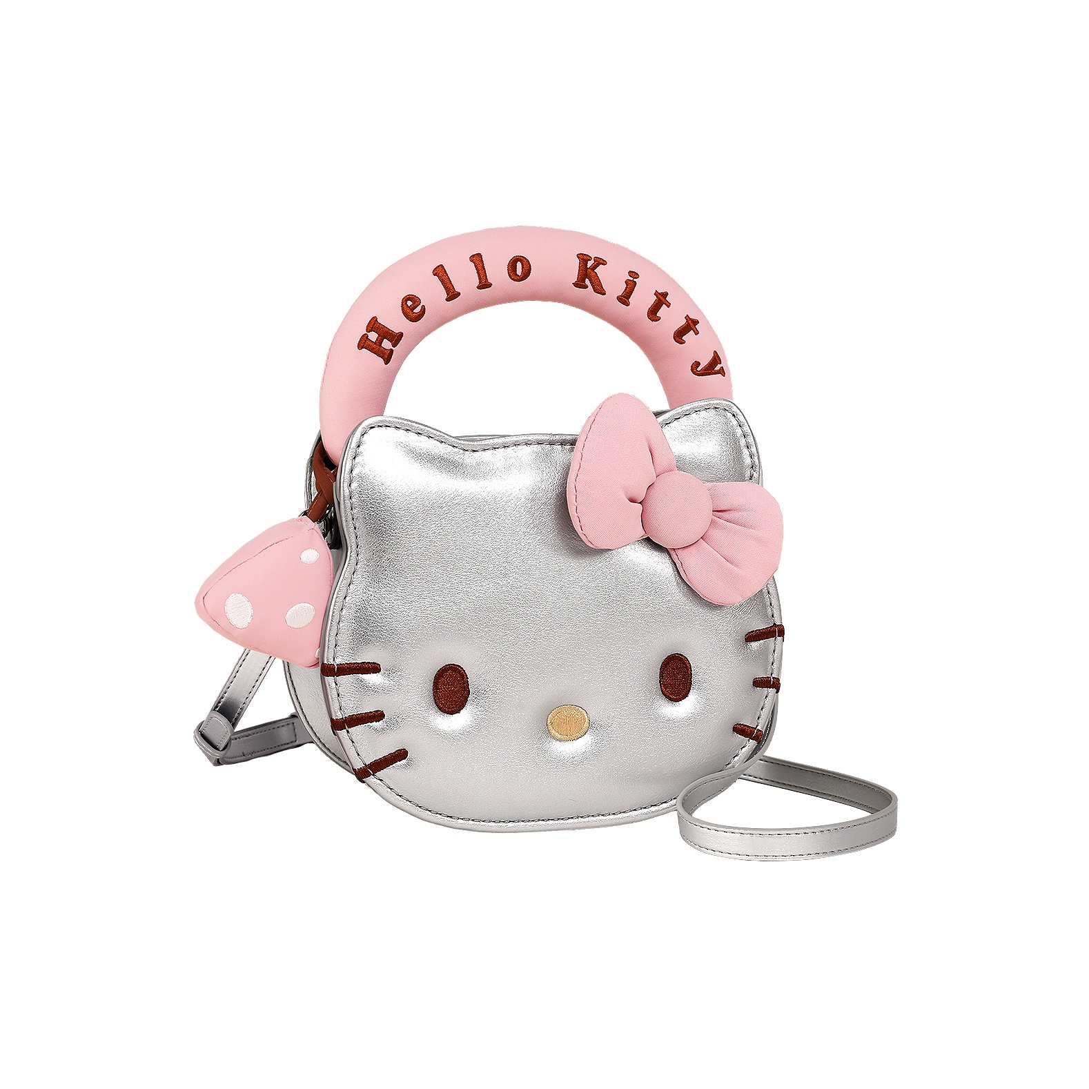TOUTOU Hello Kitty Collaboration Hello Kitty PU Shoulder Bag