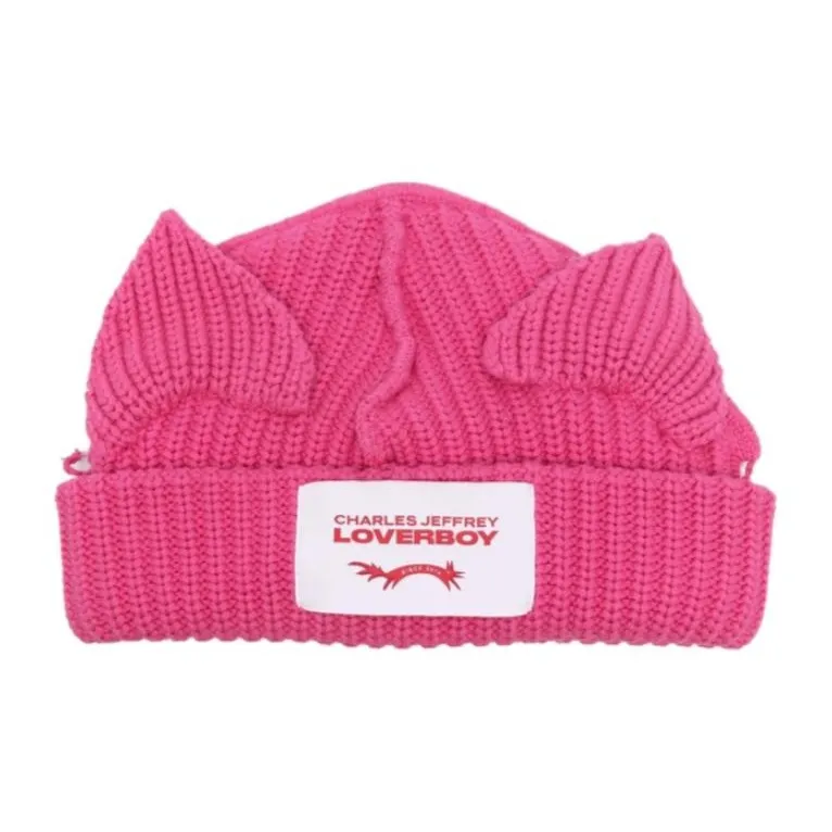 CHARLES JEFFREY Ears detailed Beanie-0