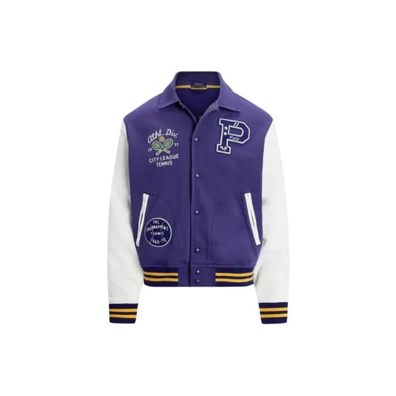 Polo Ralph Lauren Lightweight Athletic Fleece Varsity Jacket-0