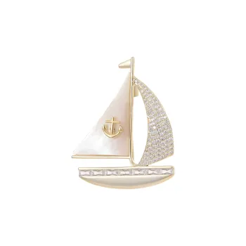 VIOLET Brooches Unisex