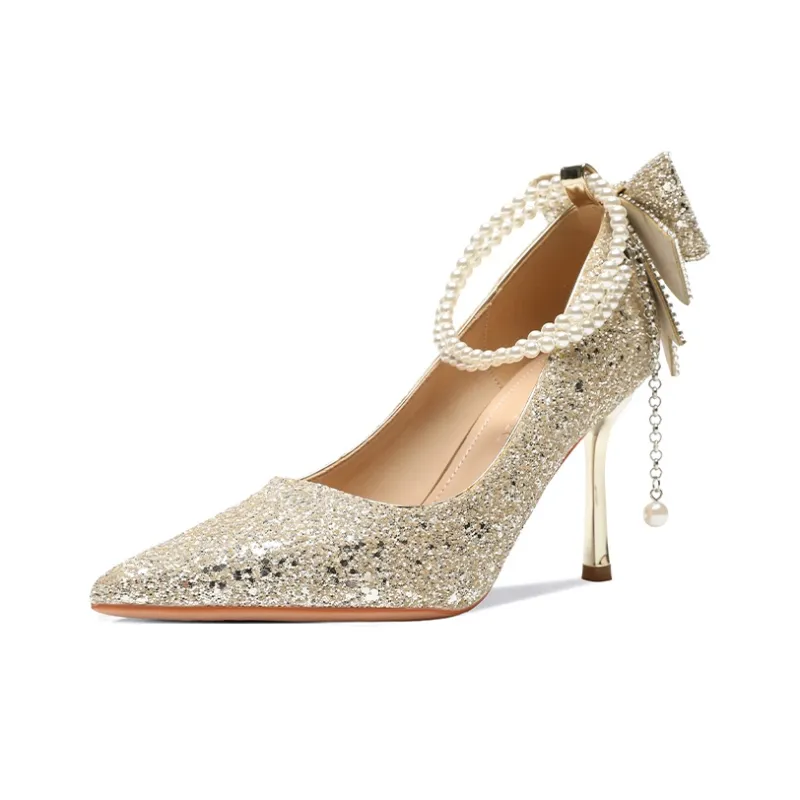 ZHR Slim Heel High Heels 8.5cm Women's-13