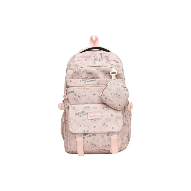 Yalu Nylon Backpack Unisex Multicolor-6