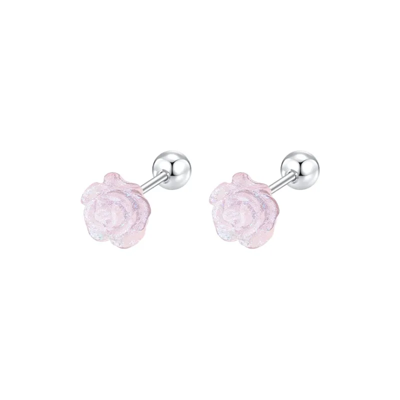 JAY Titanium Steel Stud Earrings Women's-11