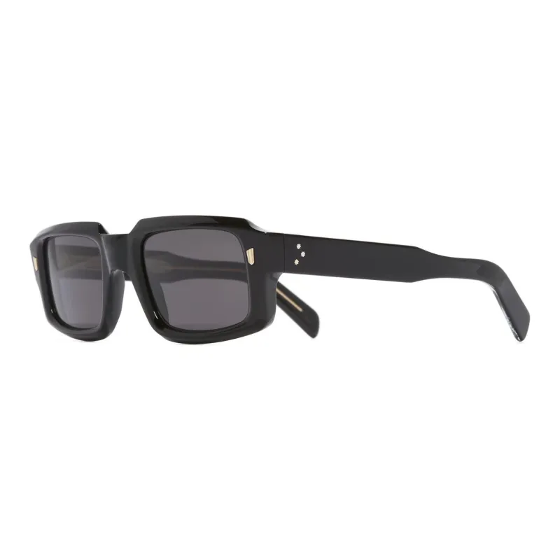Cutler And Gross Plastic Rectangular Sunglasses Men's Black-0