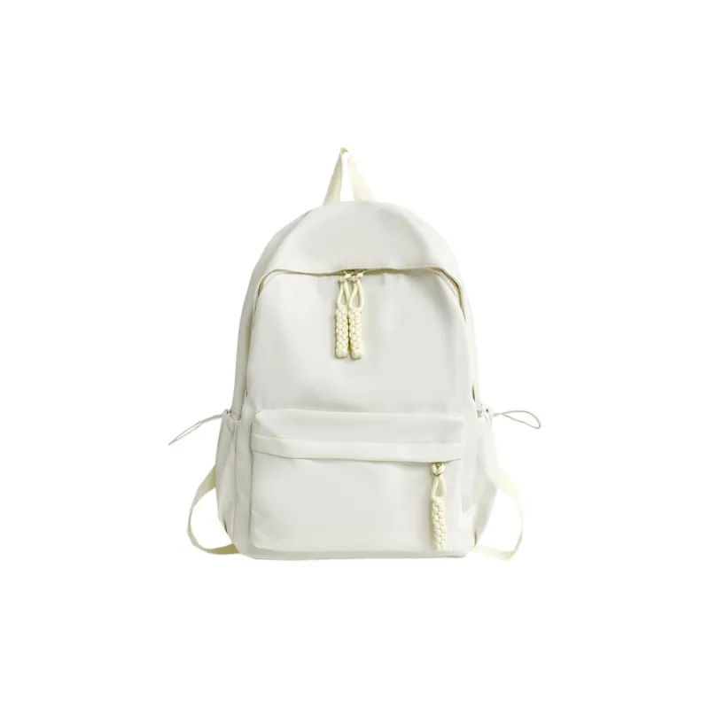 KAMLUI Nylon Backpack Regular Unisex White/Pink/Green/Black/Yellow-0