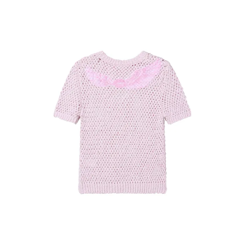 Miss Sixty Knitwear Women's Gray Pink-1