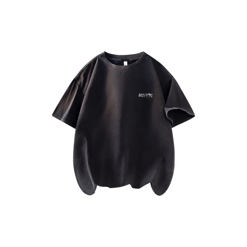 BENATRY T-Shirt Unisex Black Gray Color-1