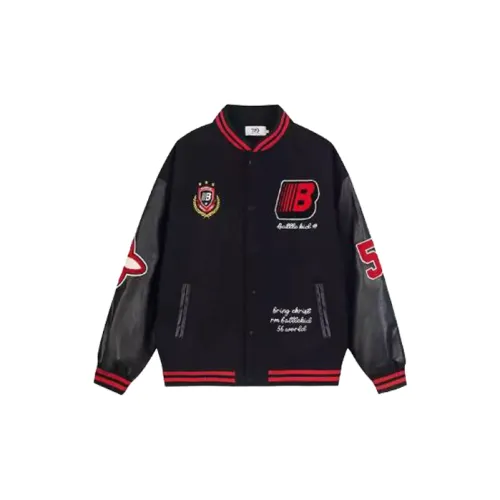 EOEI Baseball Jerseys Women's Black
