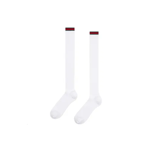 GUCCI Knee-High Socks Women's 1 Pack White