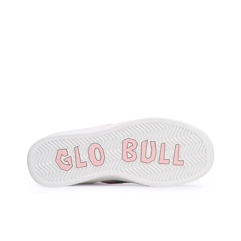 GLO BULL Anti-Slip And Wear-Resistant Breathable Low-Top Skateboard Shoes Women's Bamboo Moon Blue-5